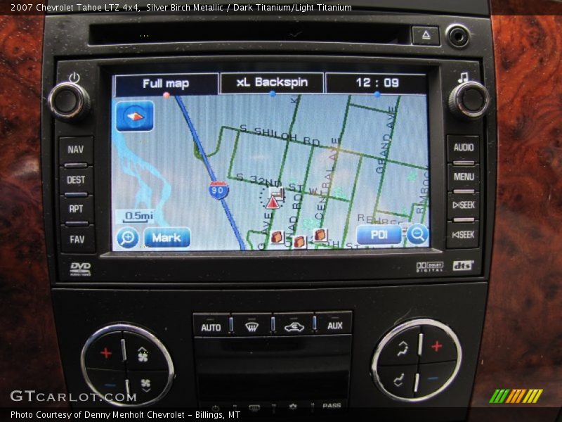 Silver Birch Metallic / Dark Titanium/Light Titanium 2007 Chevrolet Tahoe LTZ 4x4