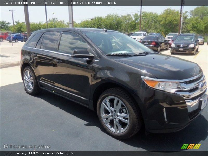 Tuxedo Black Metallic / Charcoal Black 2013 Ford Edge Limited EcoBoost