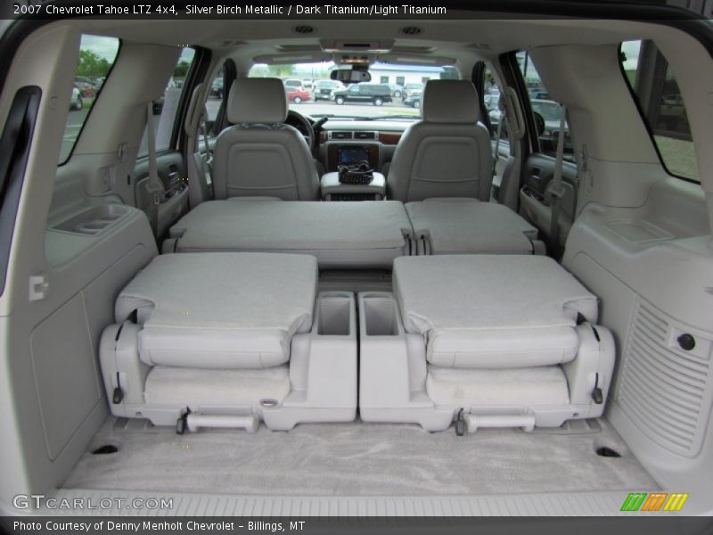 Silver Birch Metallic / Dark Titanium/Light Titanium 2007 Chevrolet Tahoe LTZ 4x4