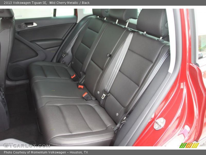 Rear Seat of 2013 Tiguan SE