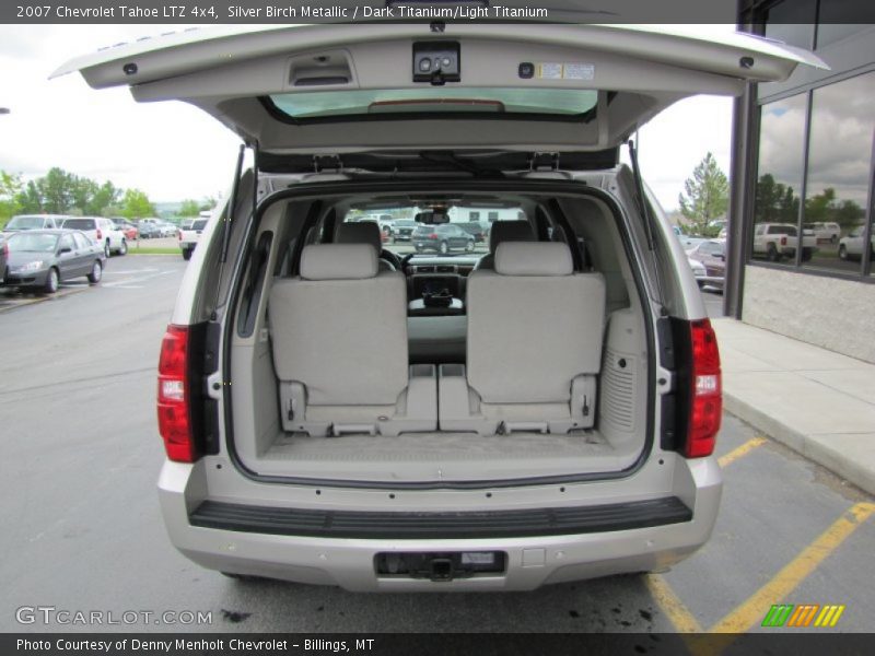 Silver Birch Metallic / Dark Titanium/Light Titanium 2007 Chevrolet Tahoe LTZ 4x4