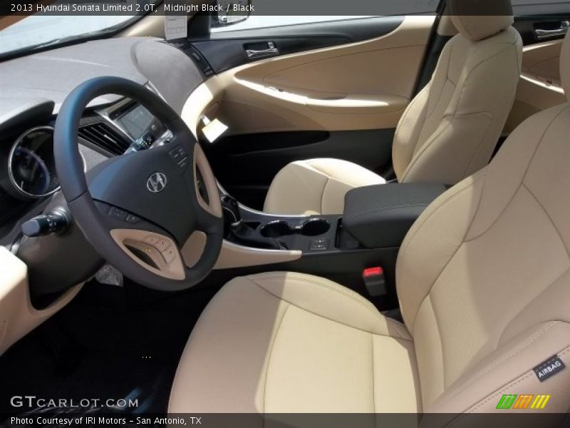 Midnight Black / Black 2013 Hyundai Sonata Limited 2.0T