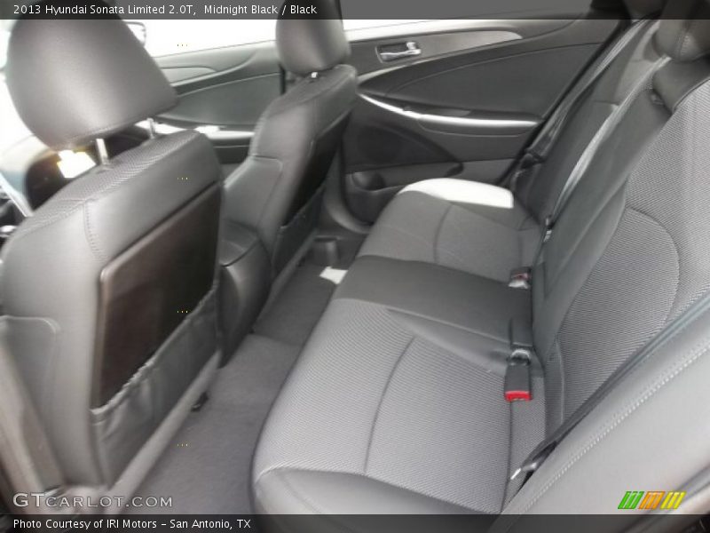 Midnight Black / Black 2013 Hyundai Sonata Limited 2.0T