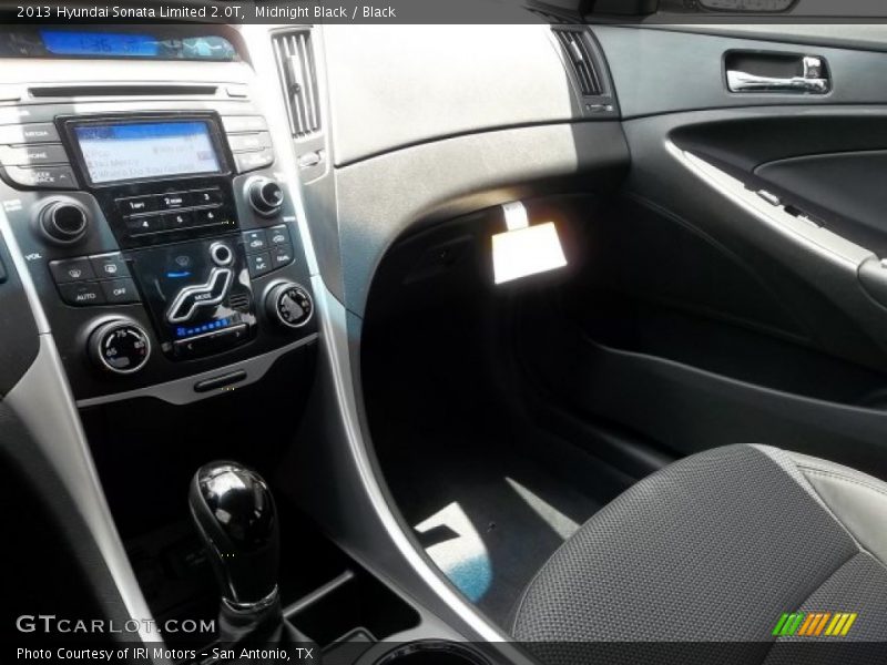 Midnight Black / Black 2013 Hyundai Sonata Limited 2.0T