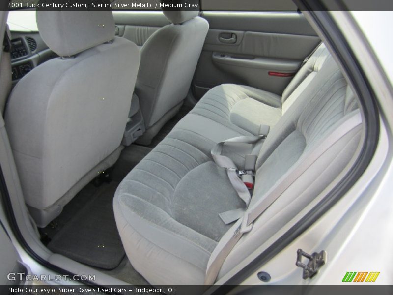 Sterling Silver Metallic / Medium Gray 2001 Buick Century Custom