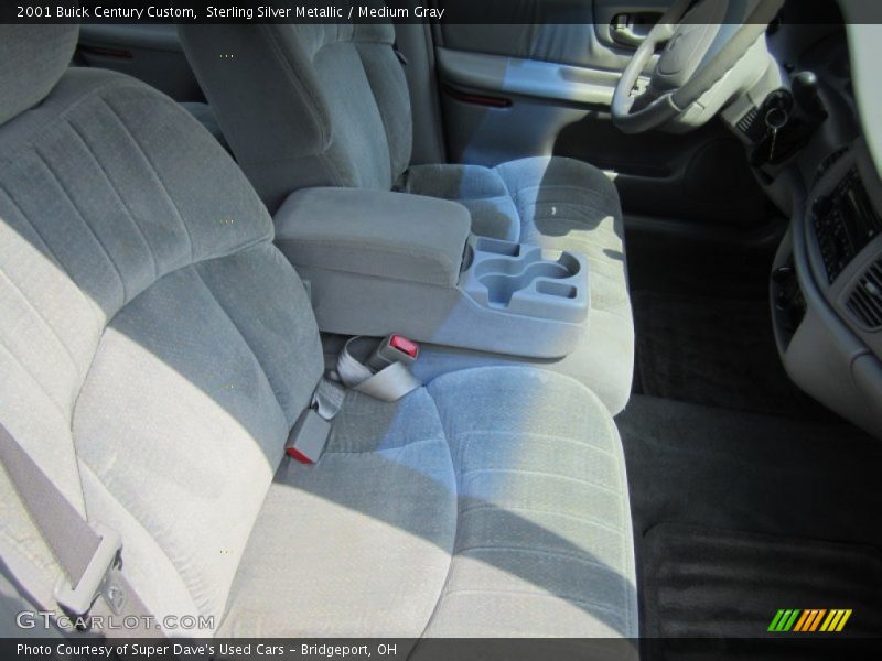 Sterling Silver Metallic / Medium Gray 2001 Buick Century Custom