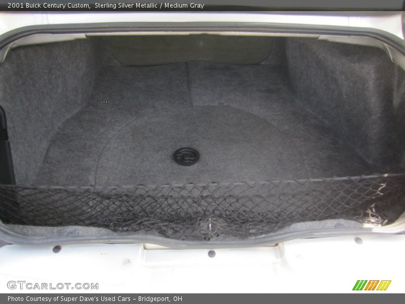 Sterling Silver Metallic / Medium Gray 2001 Buick Century Custom