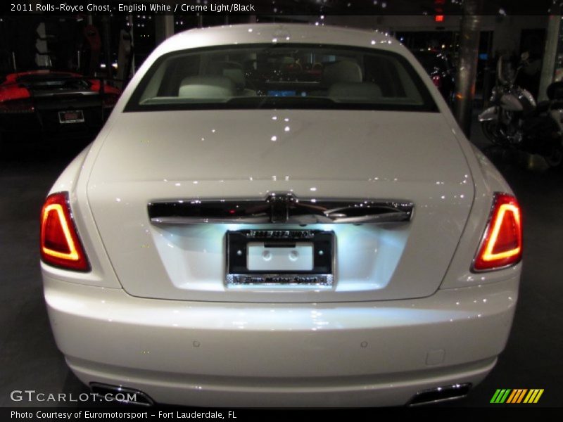 English White / Creme Light/Black 2011 Rolls-Royce Ghost