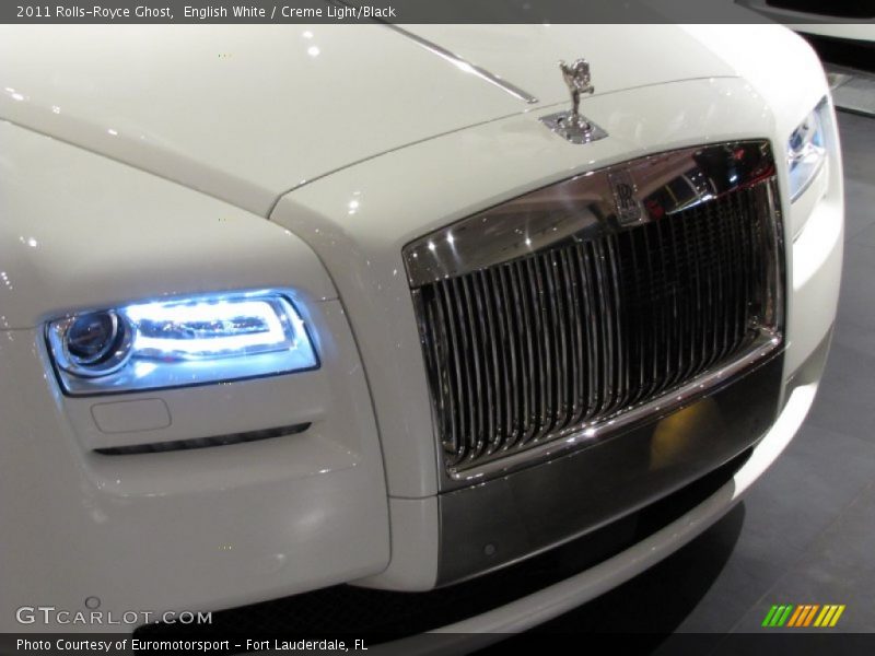 English White / Creme Light/Black 2011 Rolls-Royce Ghost