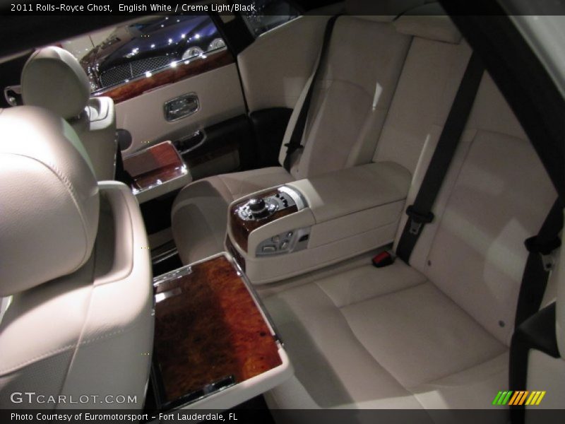 Rear Seat of 2011 Ghost 