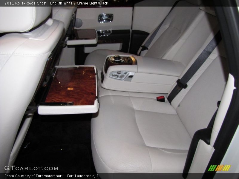 Rear Seat of 2011 Ghost 