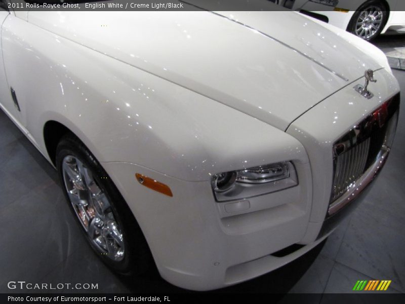 English White / Creme Light/Black 2011 Rolls-Royce Ghost