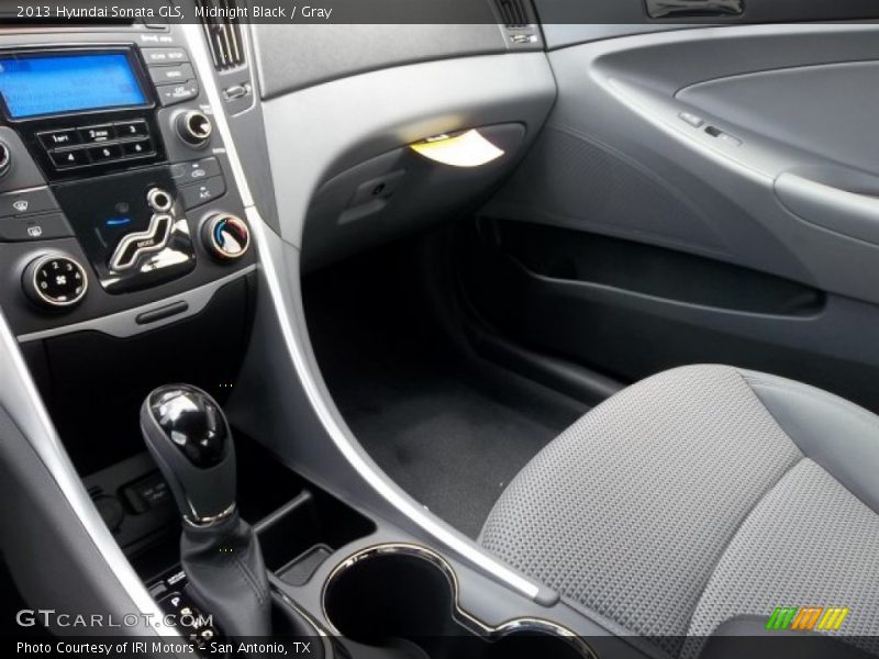 Midnight Black / Gray 2013 Hyundai Sonata GLS