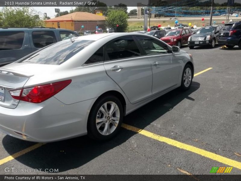 Radiant Silver / Gray 2013 Hyundai Sonata Limited
