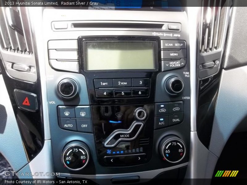 Radiant Silver / Gray 2013 Hyundai Sonata Limited