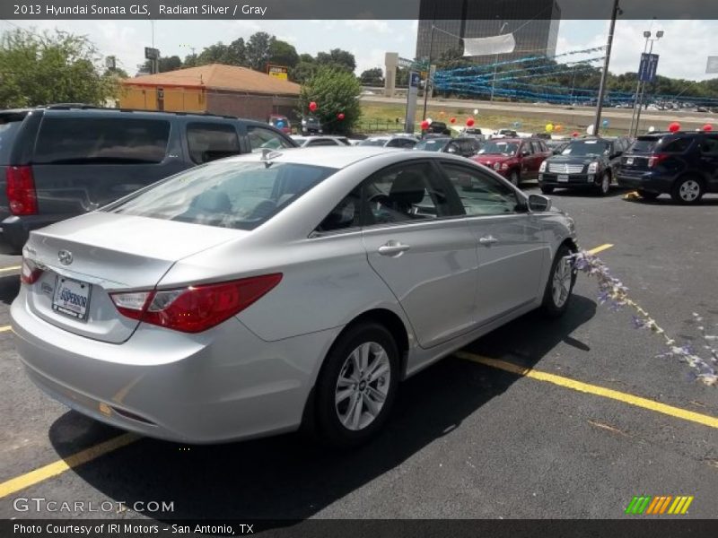 Radiant Silver / Gray 2013 Hyundai Sonata GLS