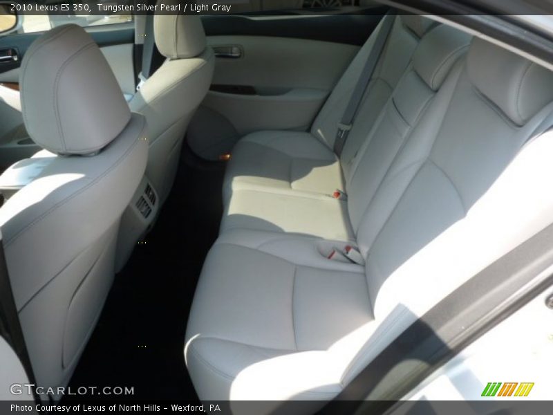 Tungsten Silver Pearl / Light Gray 2010 Lexus ES 350