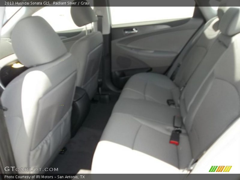 Radiant Silver / Gray 2013 Hyundai Sonata GLS