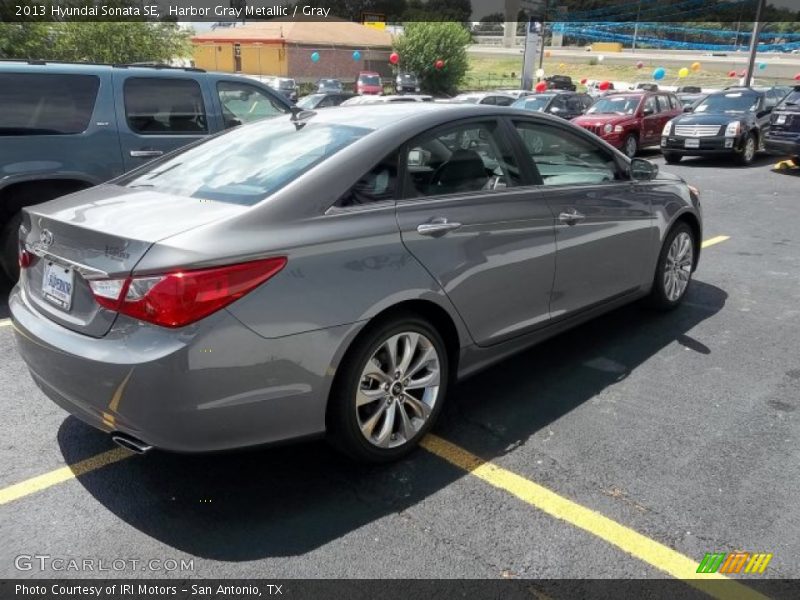 Harbor Gray Metallic / Gray 2013 Hyundai Sonata SE