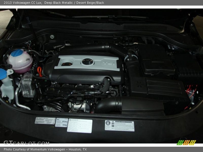 Deep Black Metallic / Desert Beige/Black 2013 Volkswagen CC Lux