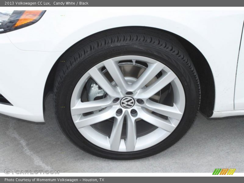 Candy White / Black 2013 Volkswagen CC Lux