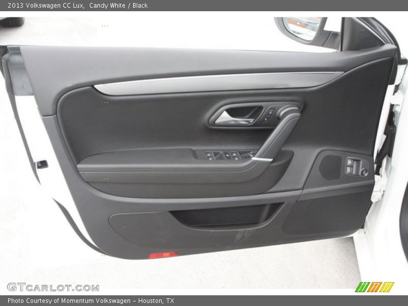 Candy White / Black 2013 Volkswagen CC Lux