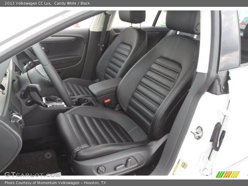 Candy White / Black 2013 Volkswagen CC Lux