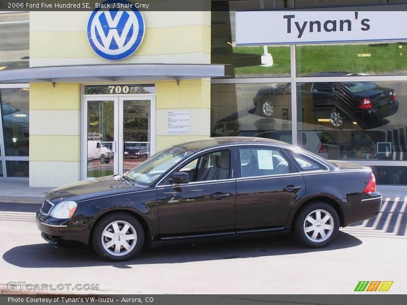 Black / Shale Grey 2006 Ford Five Hundred SE