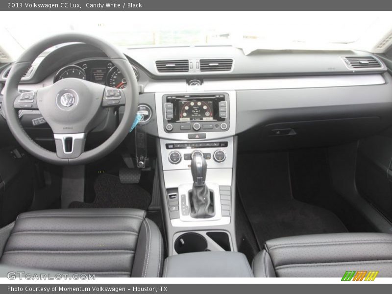 Candy White / Black 2013 Volkswagen CC Lux
