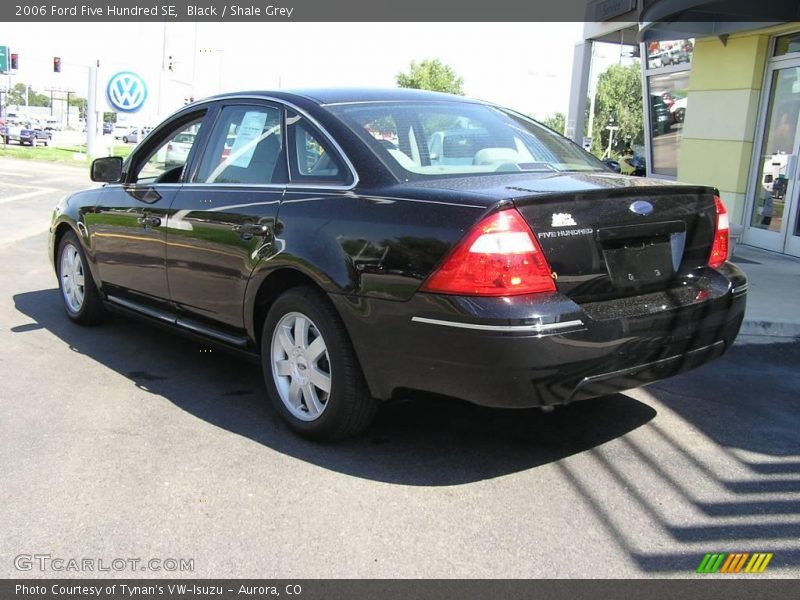 Black / Shale Grey 2006 Ford Five Hundred SE