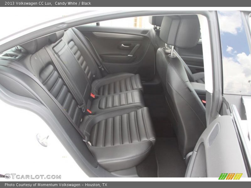 Candy White / Black 2013 Volkswagen CC Lux