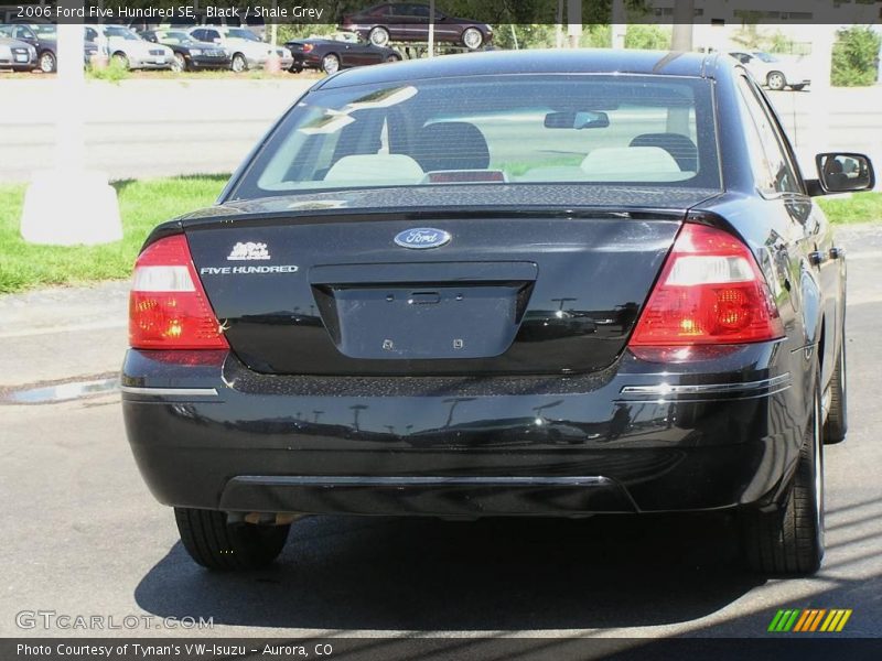 Black / Shale Grey 2006 Ford Five Hundred SE