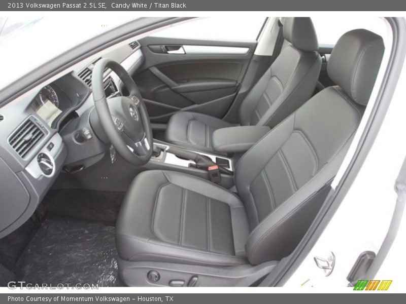  2013 Passat 2.5L SE Titan Black Interior