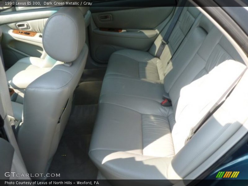 Dark Green Metallic / Gray 1998 Lexus ES 300