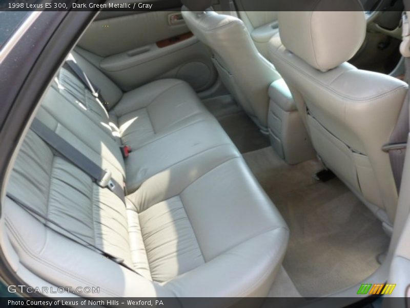 Dark Green Metallic / Gray 1998 Lexus ES 300