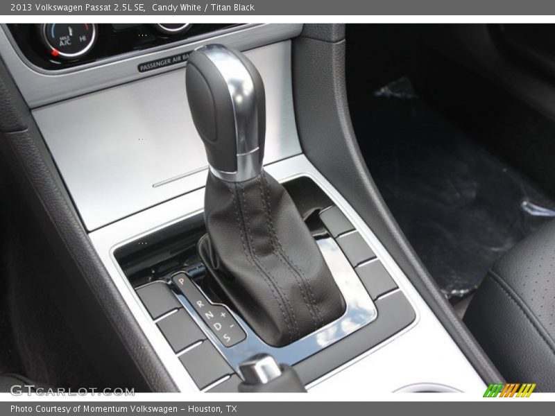  2013 Passat 2.5L SE 6 Speed Tiptronic Automatic Shifter