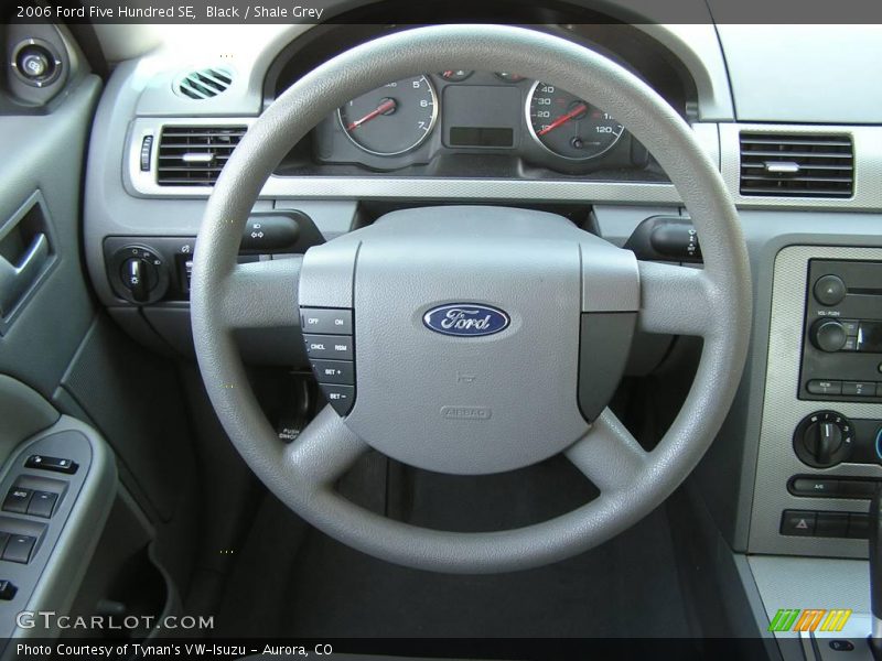 Black / Shale Grey 2006 Ford Five Hundred SE