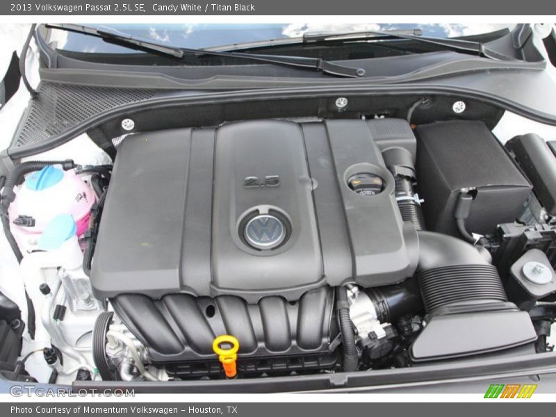  2013 Passat 2.5L SE Engine - 2.5 Liter DOHC 20-Valve 5 Cylinder