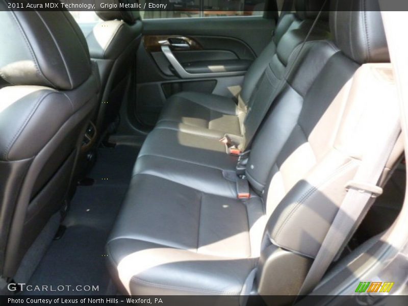 Grigio Metallic / Ebony 2011 Acura MDX Technology