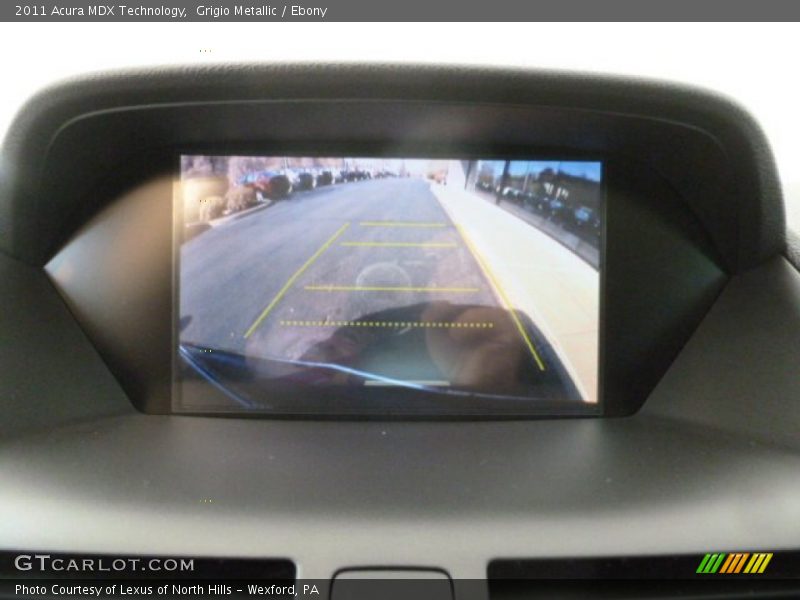 Grigio Metallic / Ebony 2011 Acura MDX Technology
