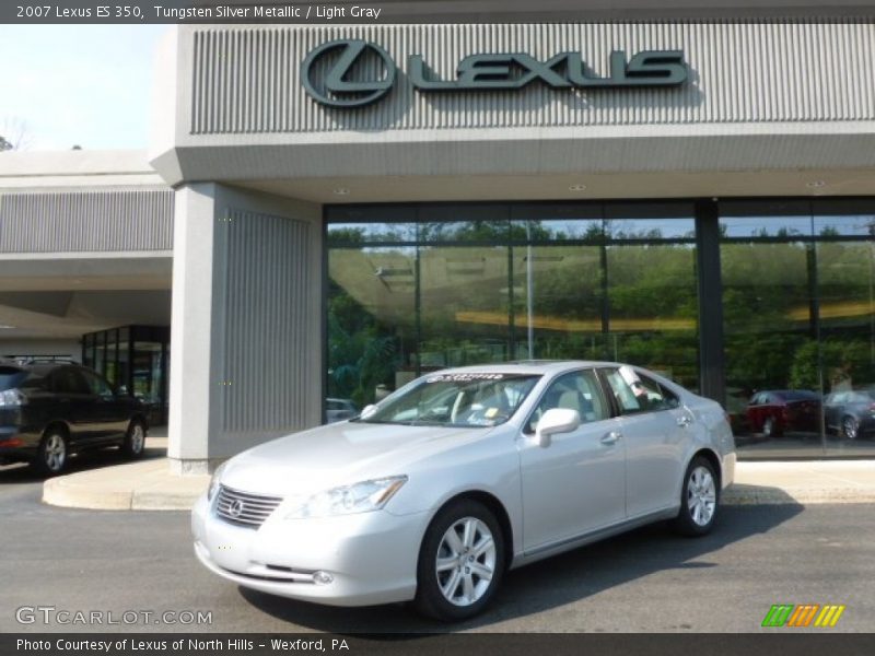 Tungsten Silver Metallic / Light Gray 2007 Lexus ES 350