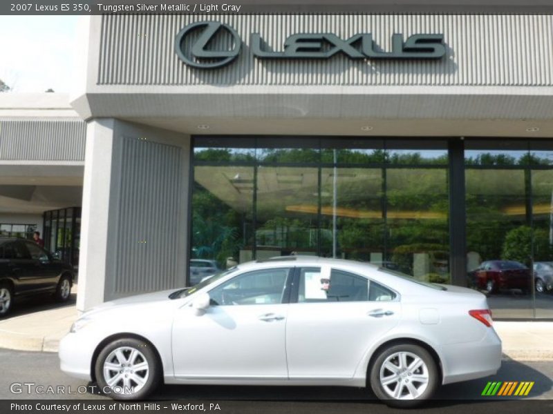 Tungsten Silver Metallic / Light Gray 2007 Lexus ES 350