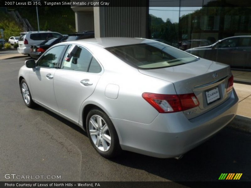 Tungsten Silver Metallic / Light Gray 2007 Lexus ES 350