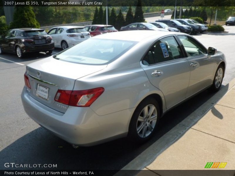 Tungsten Silver Metallic / Light Gray 2007 Lexus ES 350