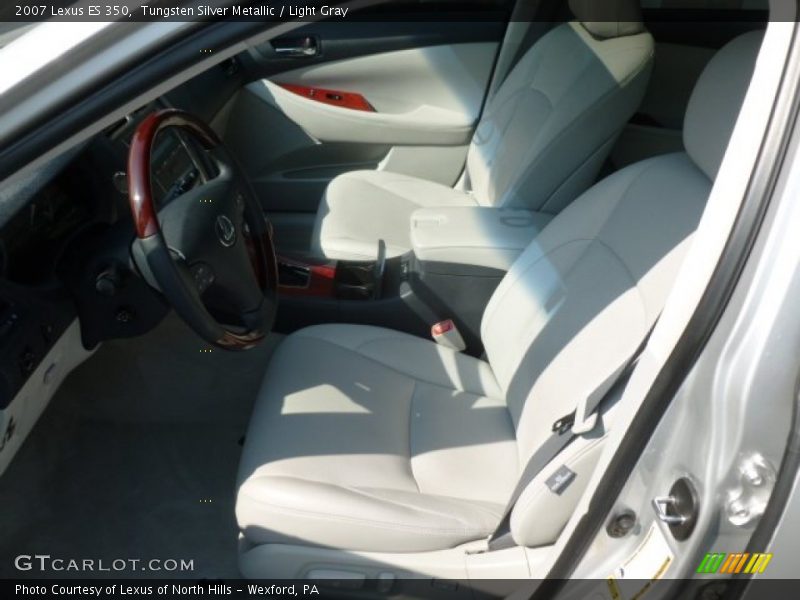 Tungsten Silver Metallic / Light Gray 2007 Lexus ES 350