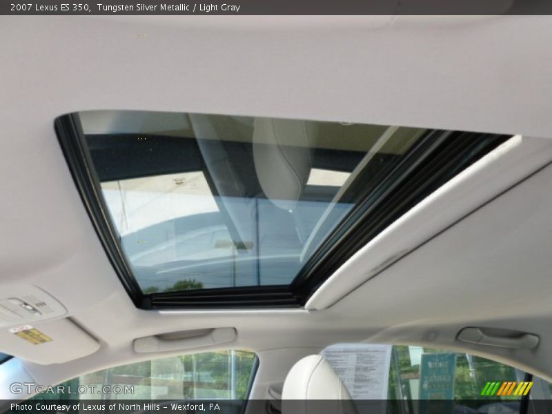 Tungsten Silver Metallic / Light Gray 2007 Lexus ES 350
