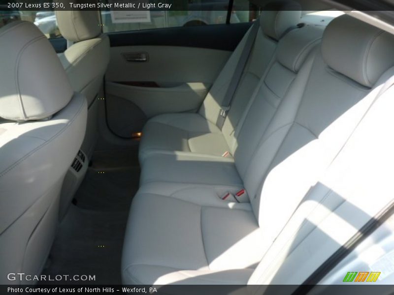 Tungsten Silver Metallic / Light Gray 2007 Lexus ES 350