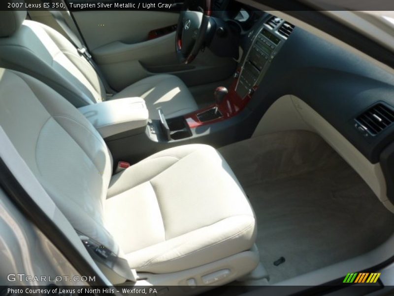 Tungsten Silver Metallic / Light Gray 2007 Lexus ES 350