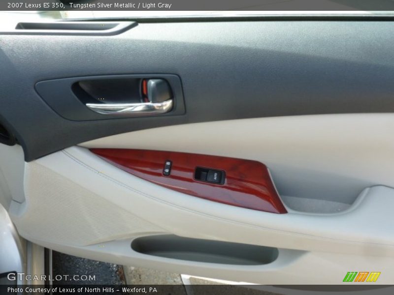 Tungsten Silver Metallic / Light Gray 2007 Lexus ES 350