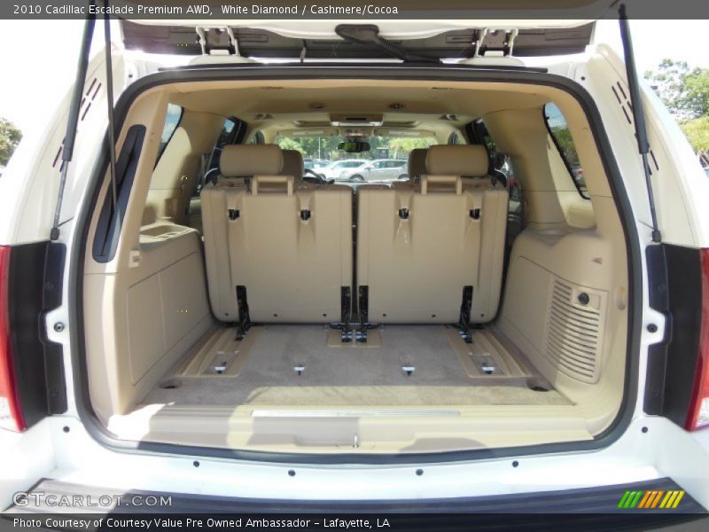 White Diamond / Cashmere/Cocoa 2010 Cadillac Escalade Premium AWD